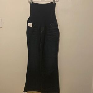 Indigo Blue Maternity 5 pocket Flare leg jeans, size PXL